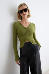 Bluze TWOAW27BZ00027 - kaki