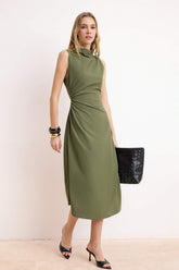 Haljine TWOSS26EL00156 - khaki