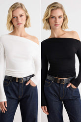 Bluze TWOAW27BZ00052 - crna