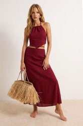 Bluze TBESS25AU00089 - bordo