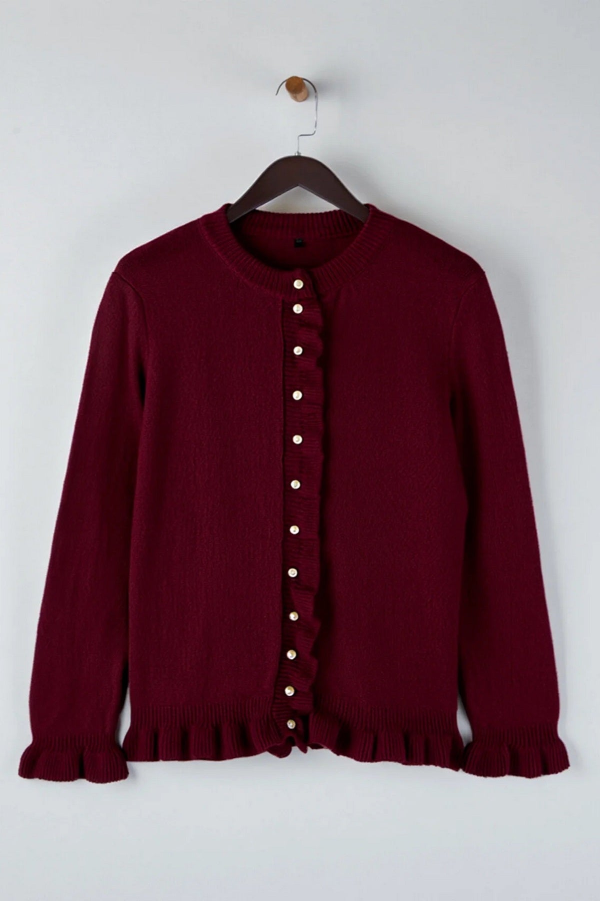Kardigan TBBAW26AV00031 - bordo [djesi-src-12b33eef3eb64800cfab993a452a9de47f7cf18fc82f3d716b8d16f9686b8665]