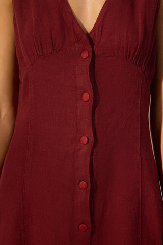 Haljine TWOSS25EL00635 - bordo [djesi-src-193e9c0288efd423982d56953e696946177c5da39814ff13f3d0121b0bb87fbb]