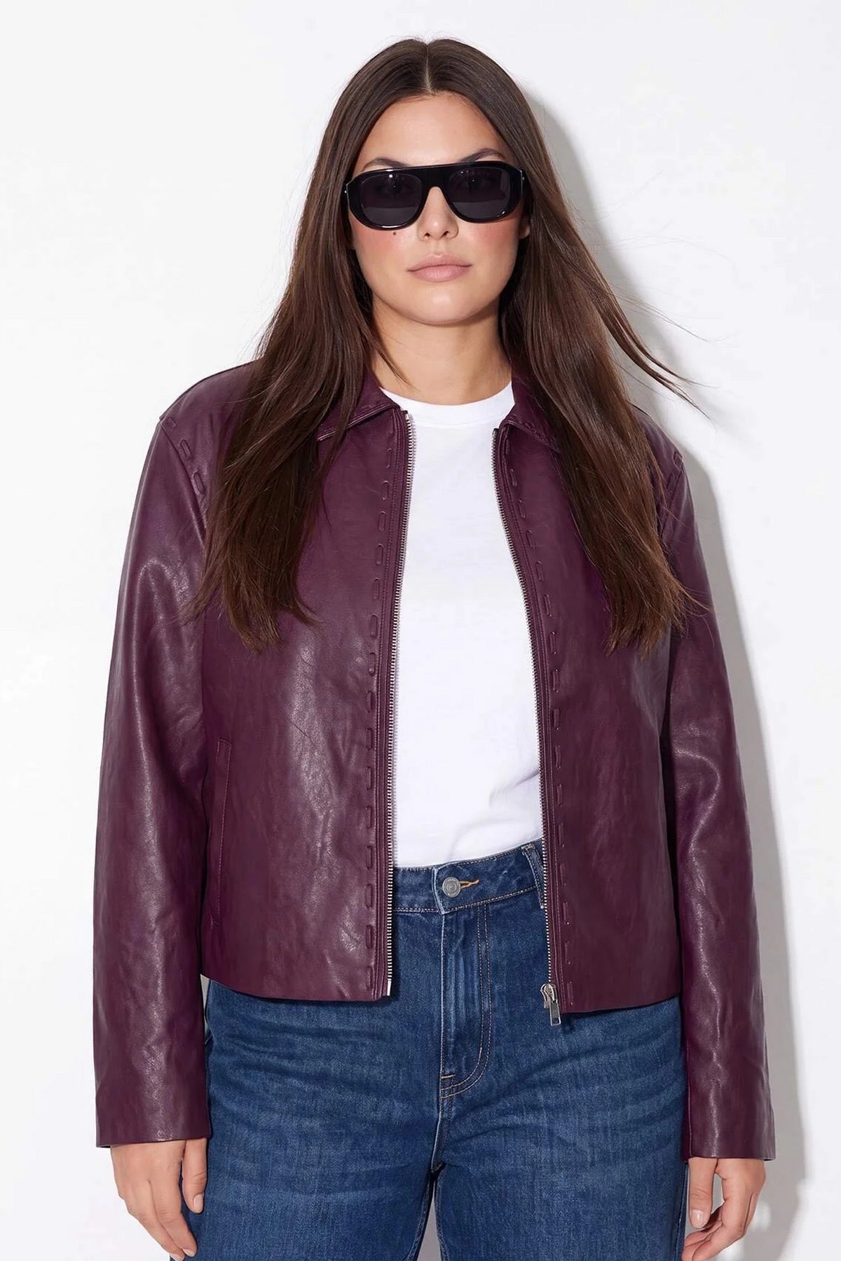 Jakna TWOAW27AW00012 - bordo [djesi-src-0921548be72be58d31b77ba3cc749aaf2ad60685489a6ce94f027340ddc55b64]
