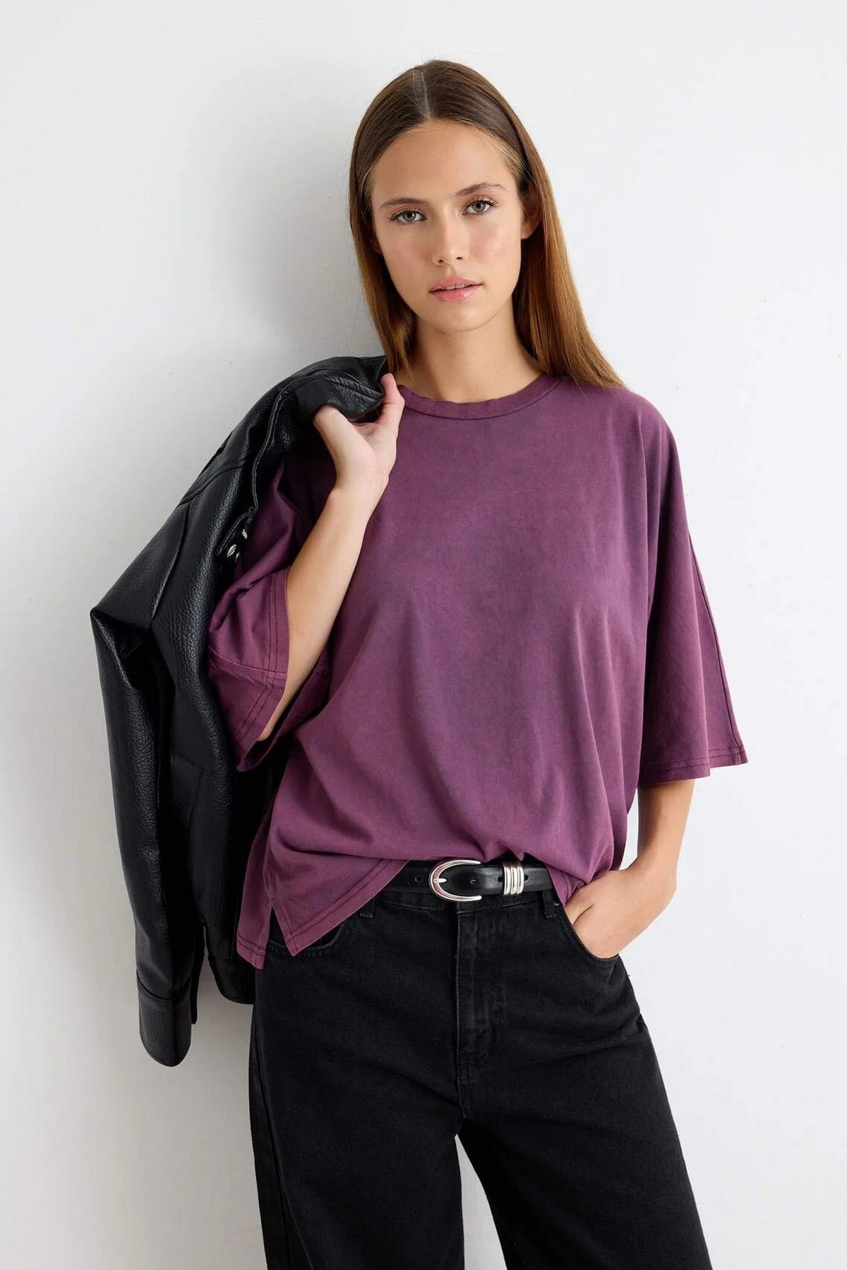Majice TWOAW27TS00017 - šljive [djesi-src-e154649329a4f9e927bd4372ad00c27510a59fd31b00c81881935016ee85ff1a]