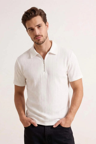 Polo majica TMNSS26PO00019 - ekru [djesi-src-a10d307c4655b9ca3f1f5f02df5667abbee812667d70de790ae7e2e994130d7e]