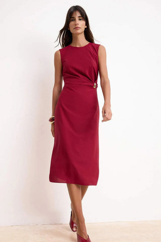 Haljine TWOSS25EL00204 - bordo [djesi-src-a9345b87b9fb69c8083f0e5849d0ac5fdbda494be75a6f3eff5e5624c43c2b2e]