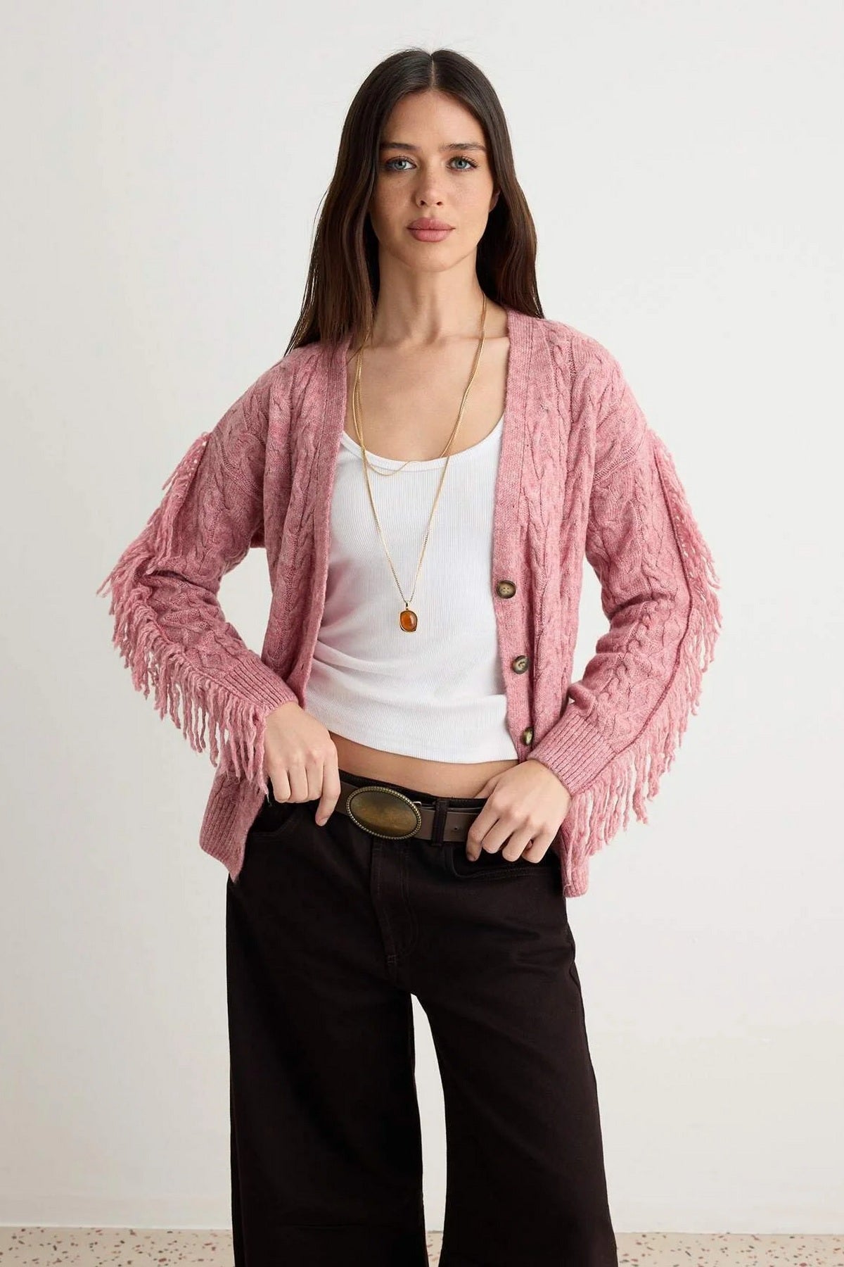 Kardigan TWOAW27HI00213 - roze [djesi-src-8771722ff4d52c985980828c216c02e6a2d1cadc8f7201ed769acdc0a68998b1]