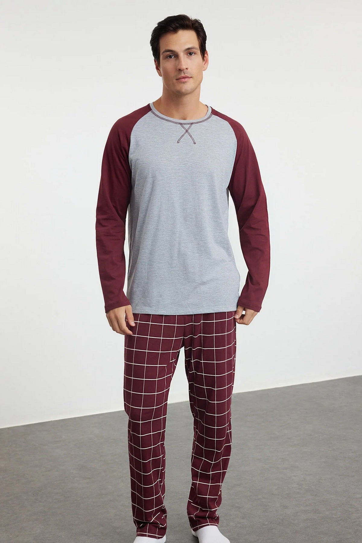 Pidžame THMAW21PT0879 - bordo [djesi-src-1606f1a4189ccac36e666120e68be79b681a6170bd1633ee377fc46cd20d6928]