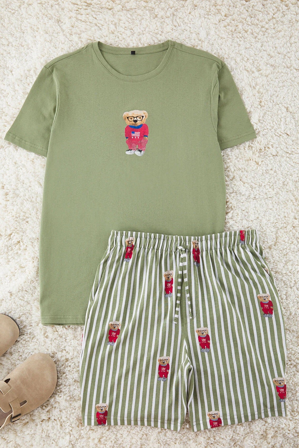 Pidžame TMNSS24PT00034 - khaki [djesi-src-894afb2910d332e011420565b7ce54c8b1197f36818323e983309b138c8017a7]