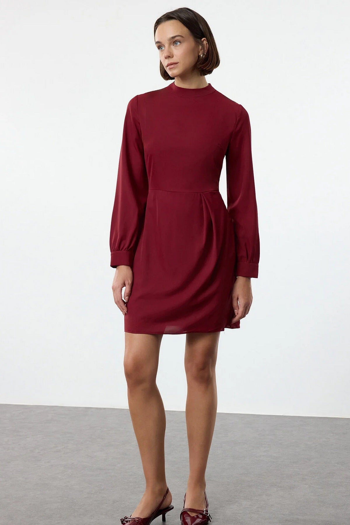 Haljine TWOAW25EL00389 - bordo [djesi-src-e98389c647645a16863c43f231b5d4c4aa1f461b3acb35b1dbf4328e7a4b1a93]