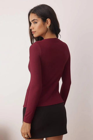 Bluze TWOAW26BZ00191 - bordo [djesi-src-954c193797a7c216355406c3b1234bc89a8c341142c92c1d8b34297eae653a7f]