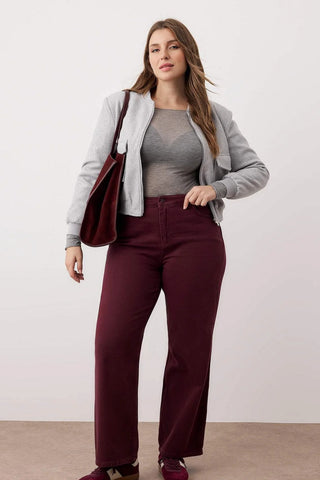 Jeans TBBSS24CJ00050 - bordo [djesi-src-127a8b2406319219cdfbf30f0b98ba243b8206b863938eabacc94c036c45dfca]