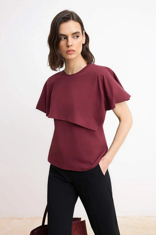 Majice TWOSS26TS00199 - bordo [djesi-src-ef8c76e704729c871629e9d54a5d84cdf2b36523761b55bc02c80efb28c5af77]