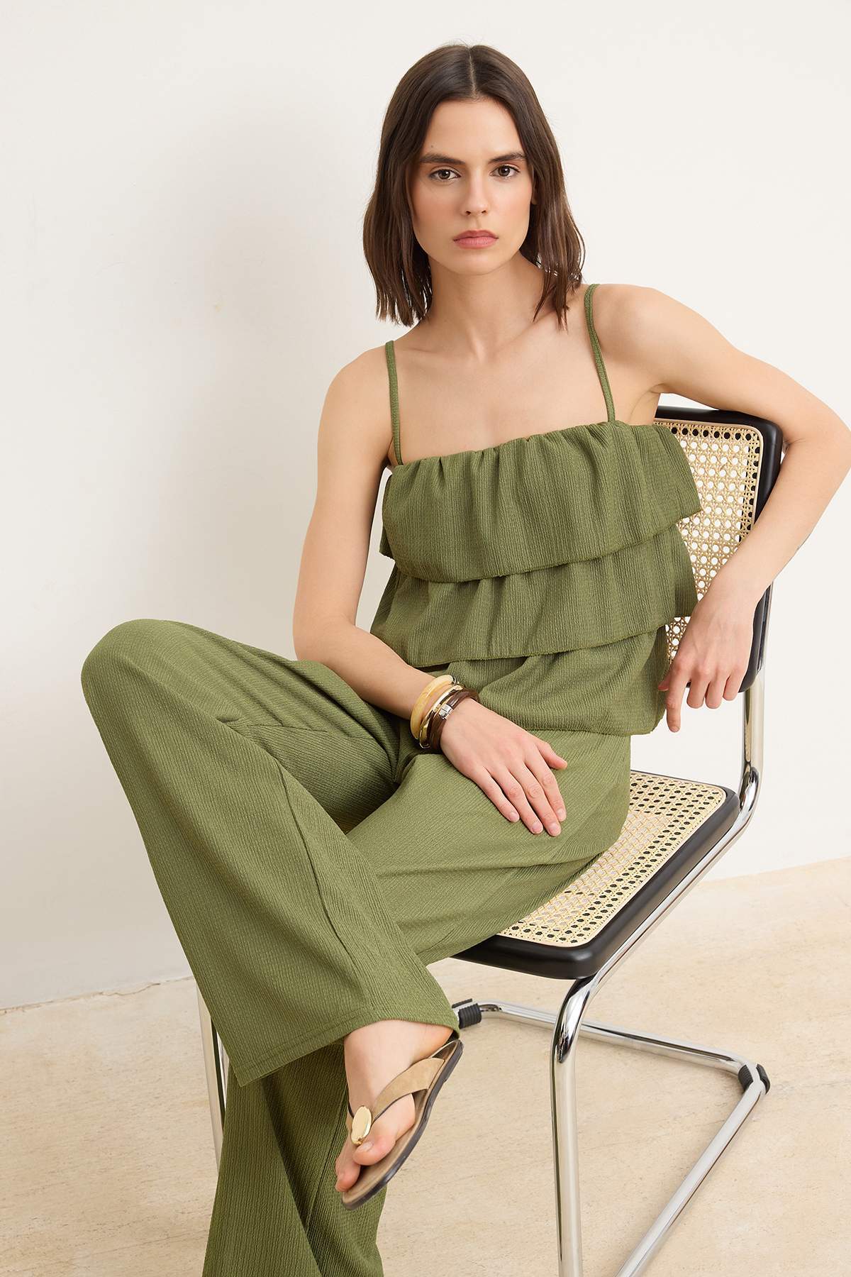 Kompleti TWOSS26AU00119 - khaki
