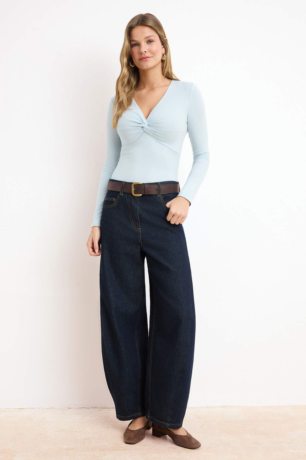 Bluze TWOSS26BZ00641 - plava