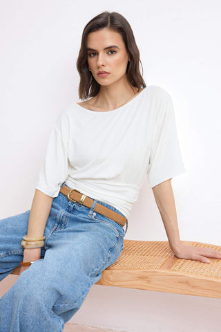 Bluze TWOSS26BZ00097 - ekru