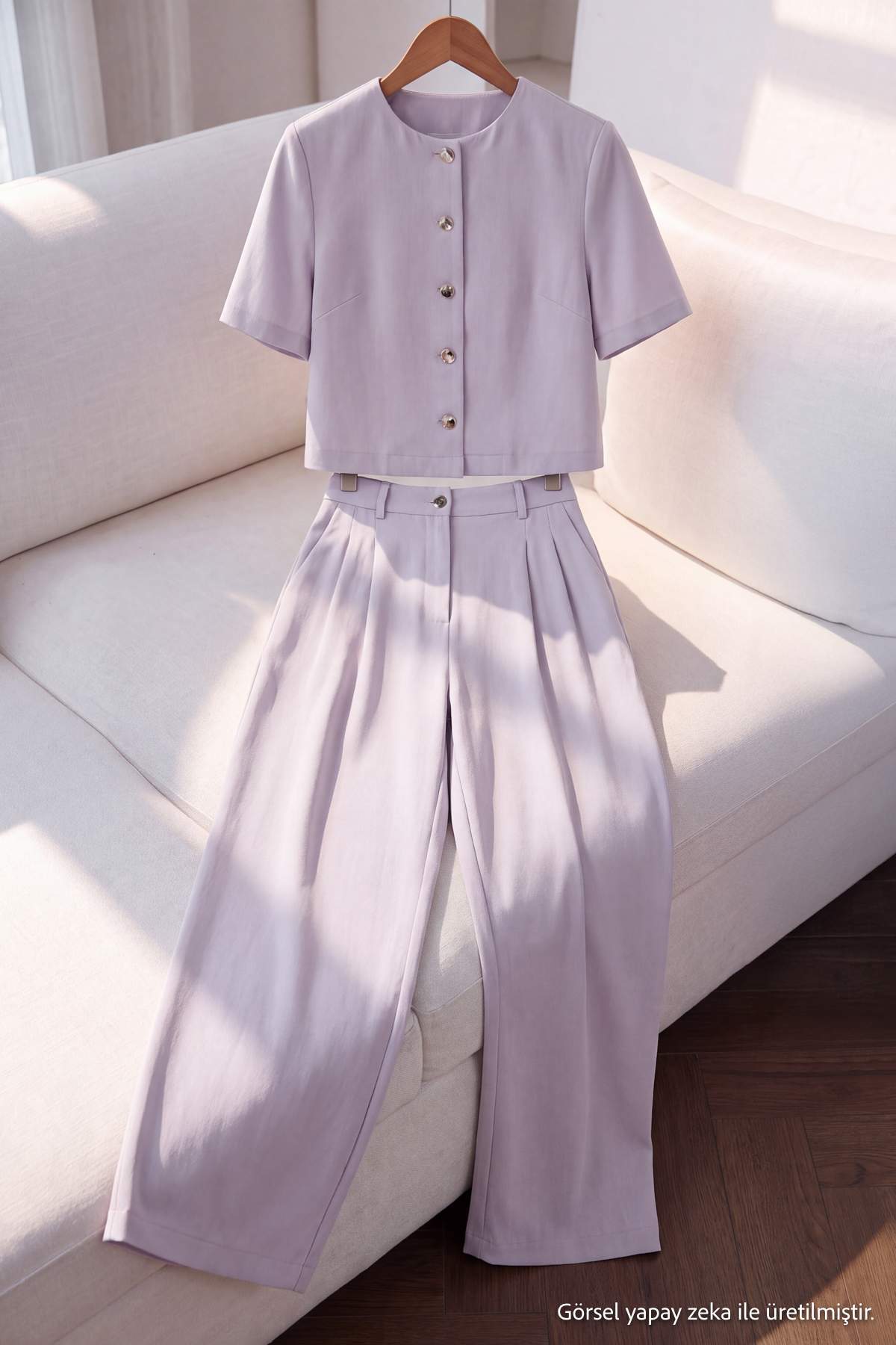 Pantalone TWOAW27AU00021 - lila