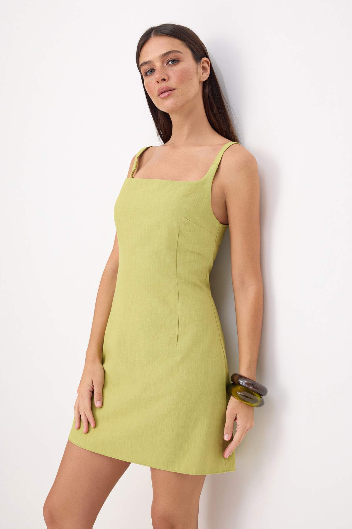 Haljine TWOSS26EL00686 - zelena
