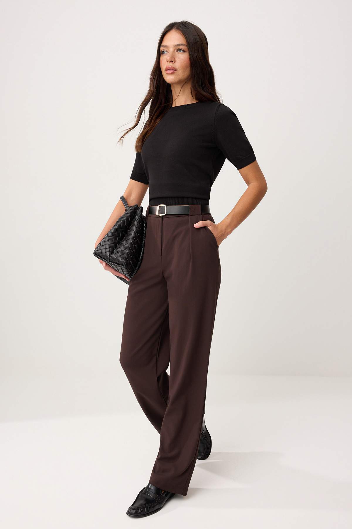 Pantalone TWOAW25PL00046 - braon [djesi-src-19d935d91d90a7bceadc52879557443cd970e02227e779befca6c827062bdc5e]