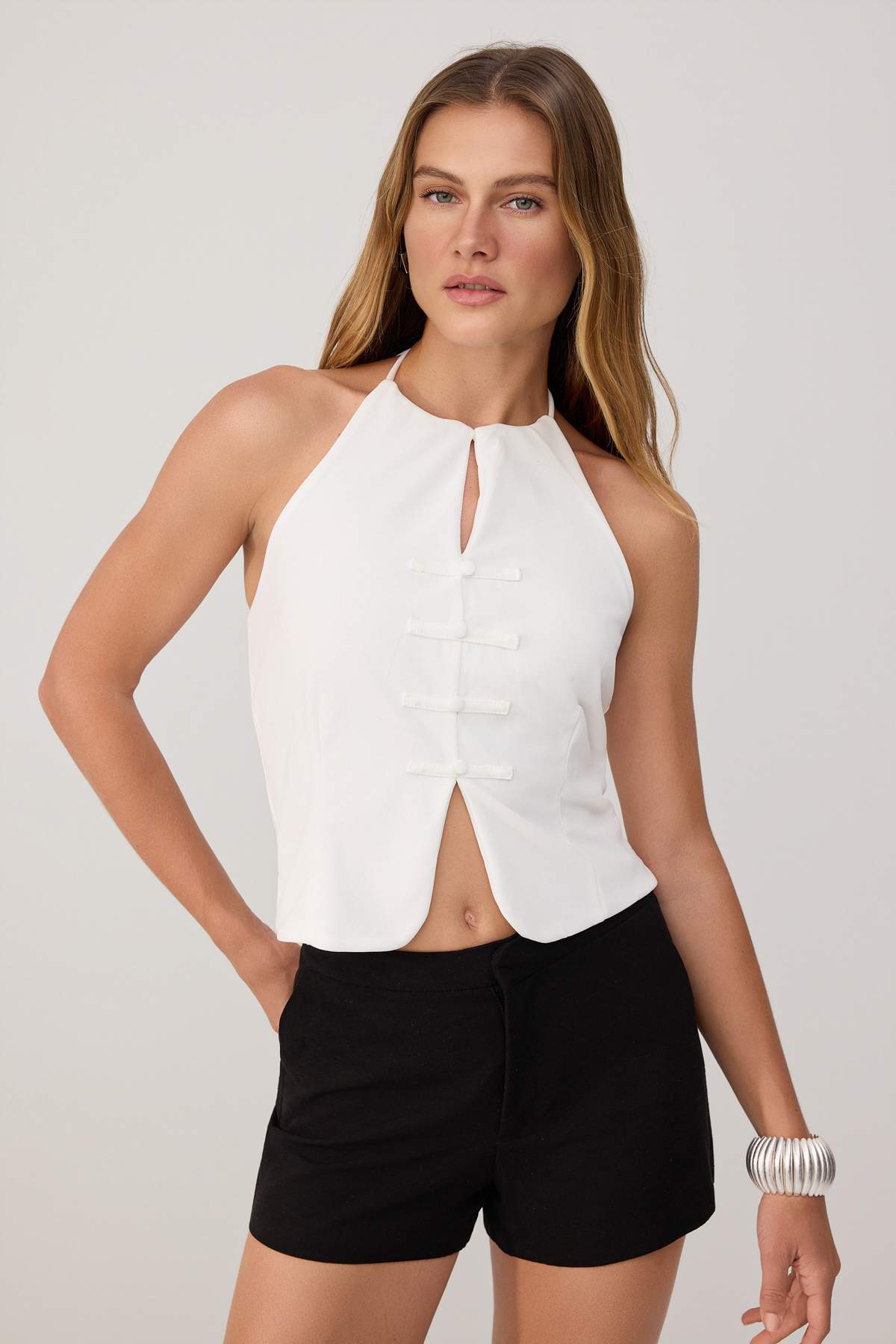 Bluze TWOSS26BZ01019 - ekru