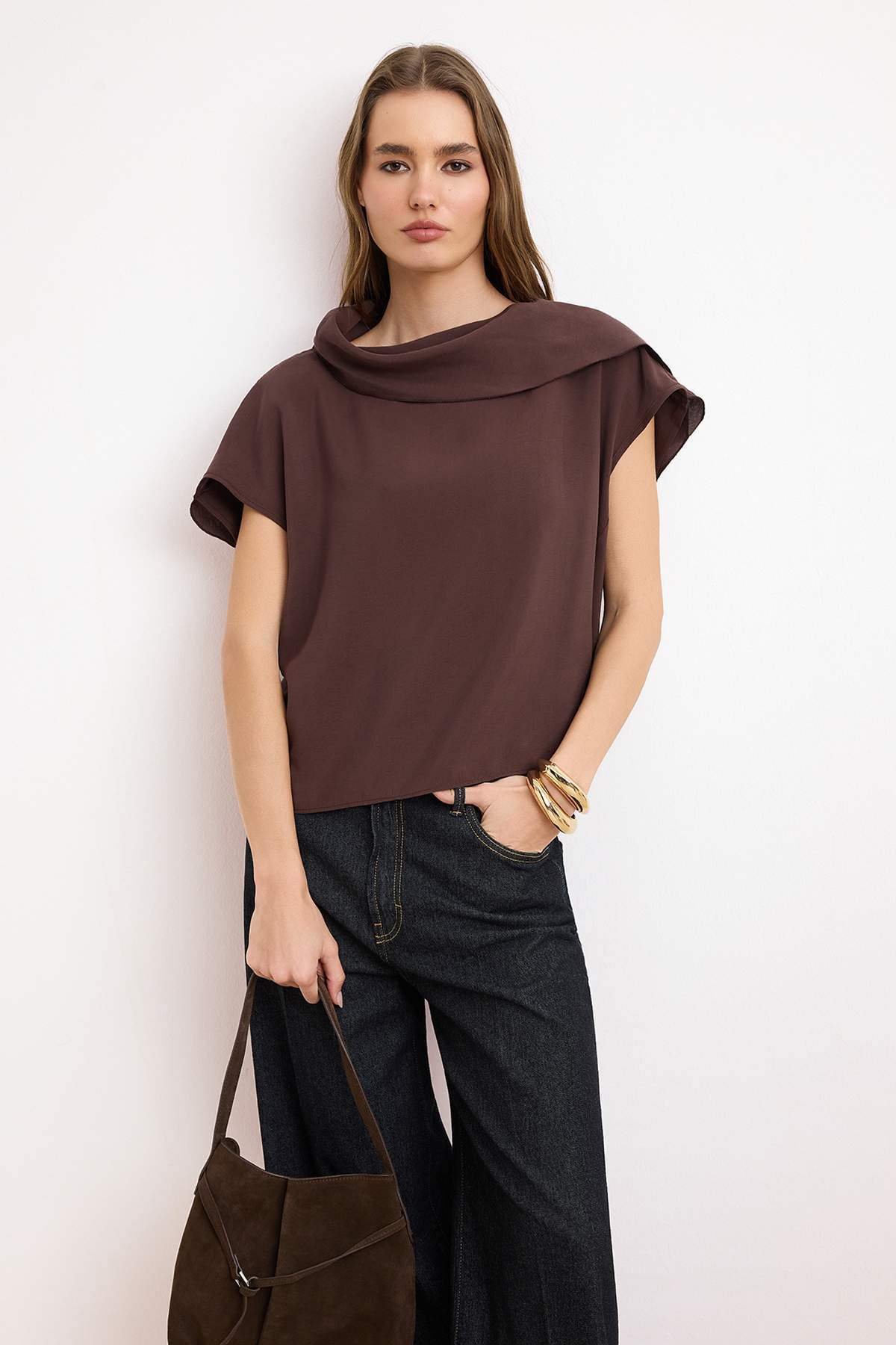 Bluze TWOSS26BZ00326 - braon
