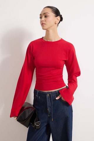 Bluze TWOAW26BZ00293 - crvena