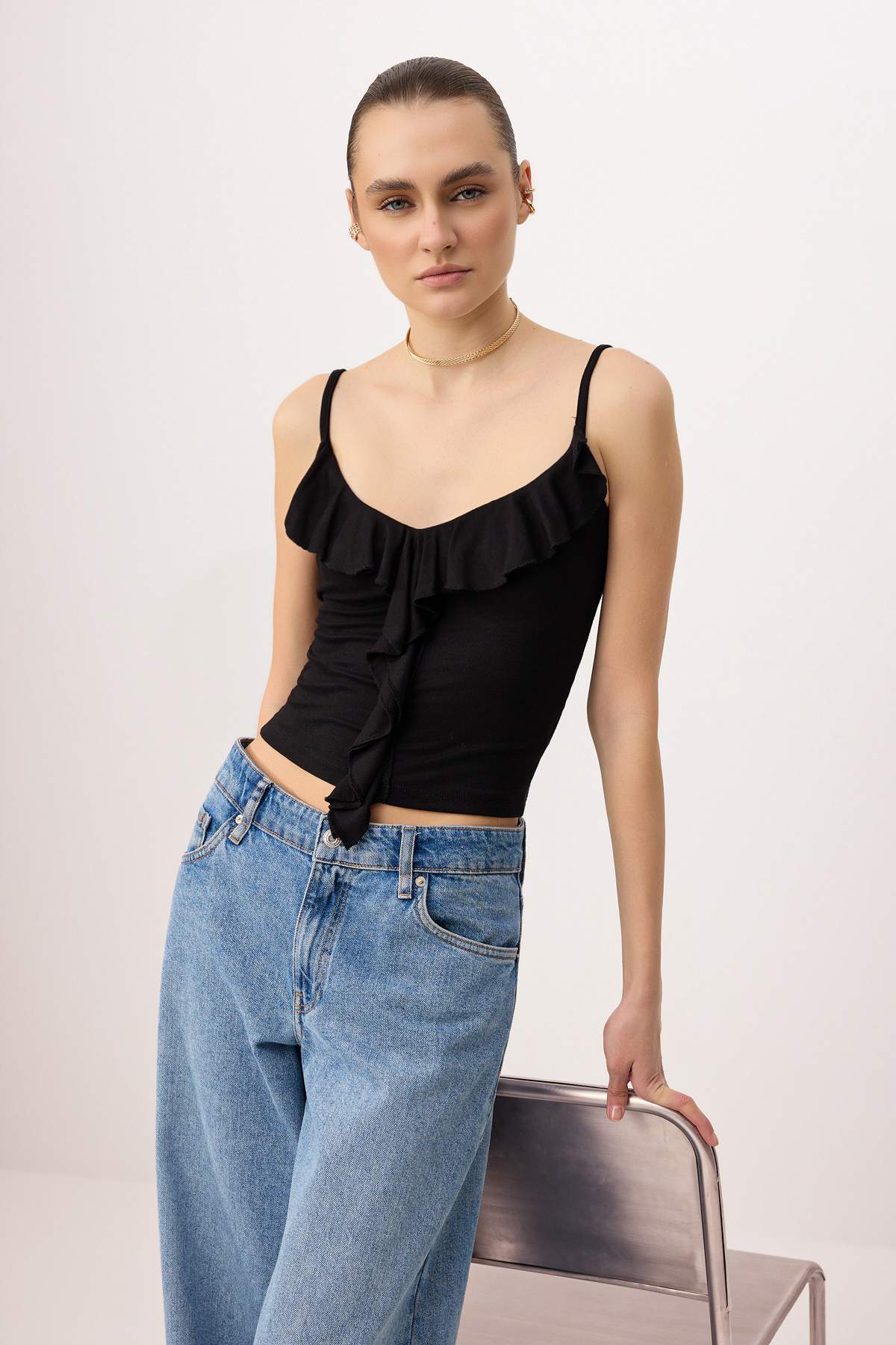 Bluze TWOSS25BZ00601 - crna