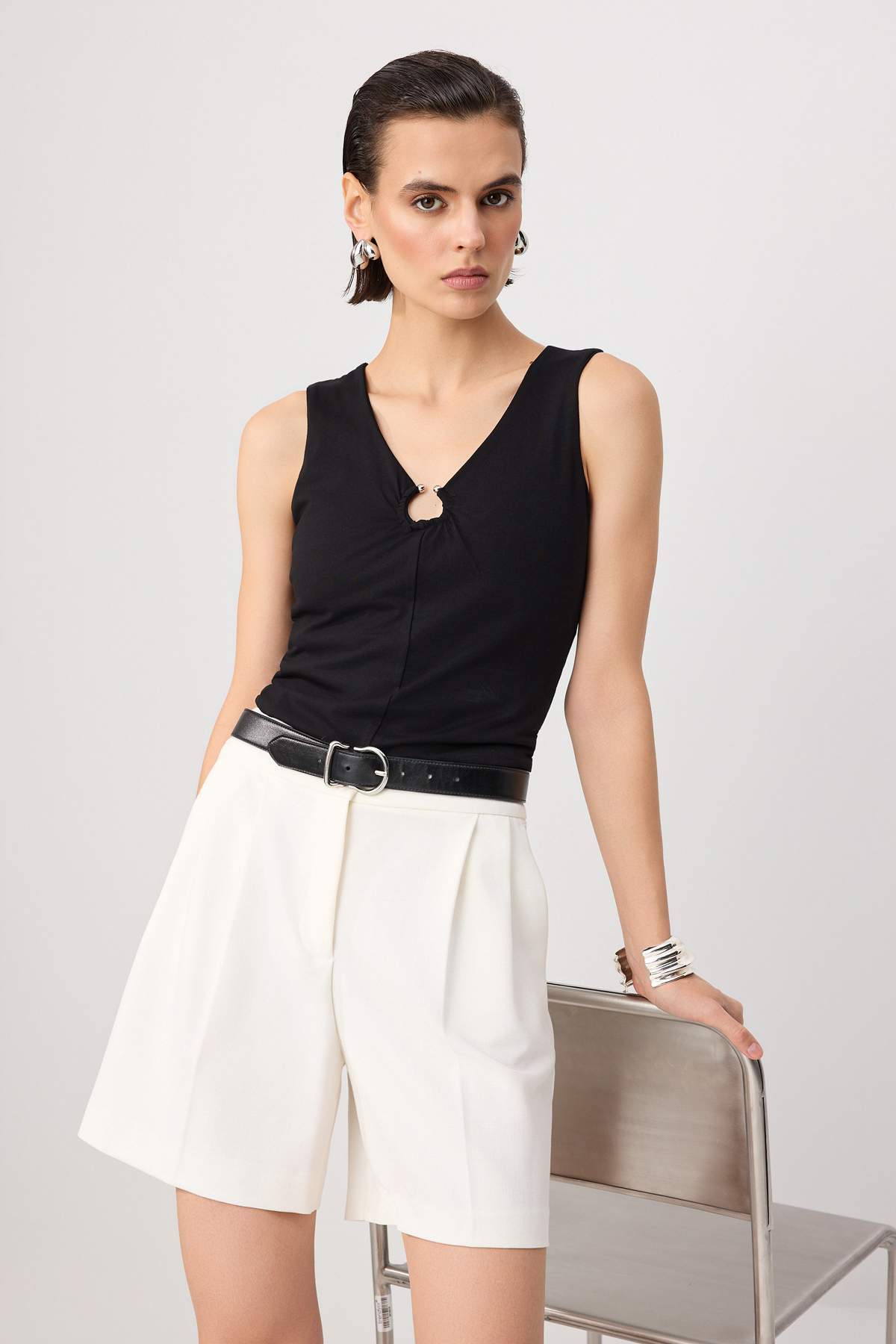 Bluze TWOSS26BZ00984 - crna