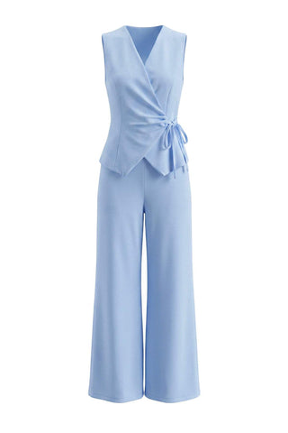 Pantalone TWOSS26AU00310 - plava