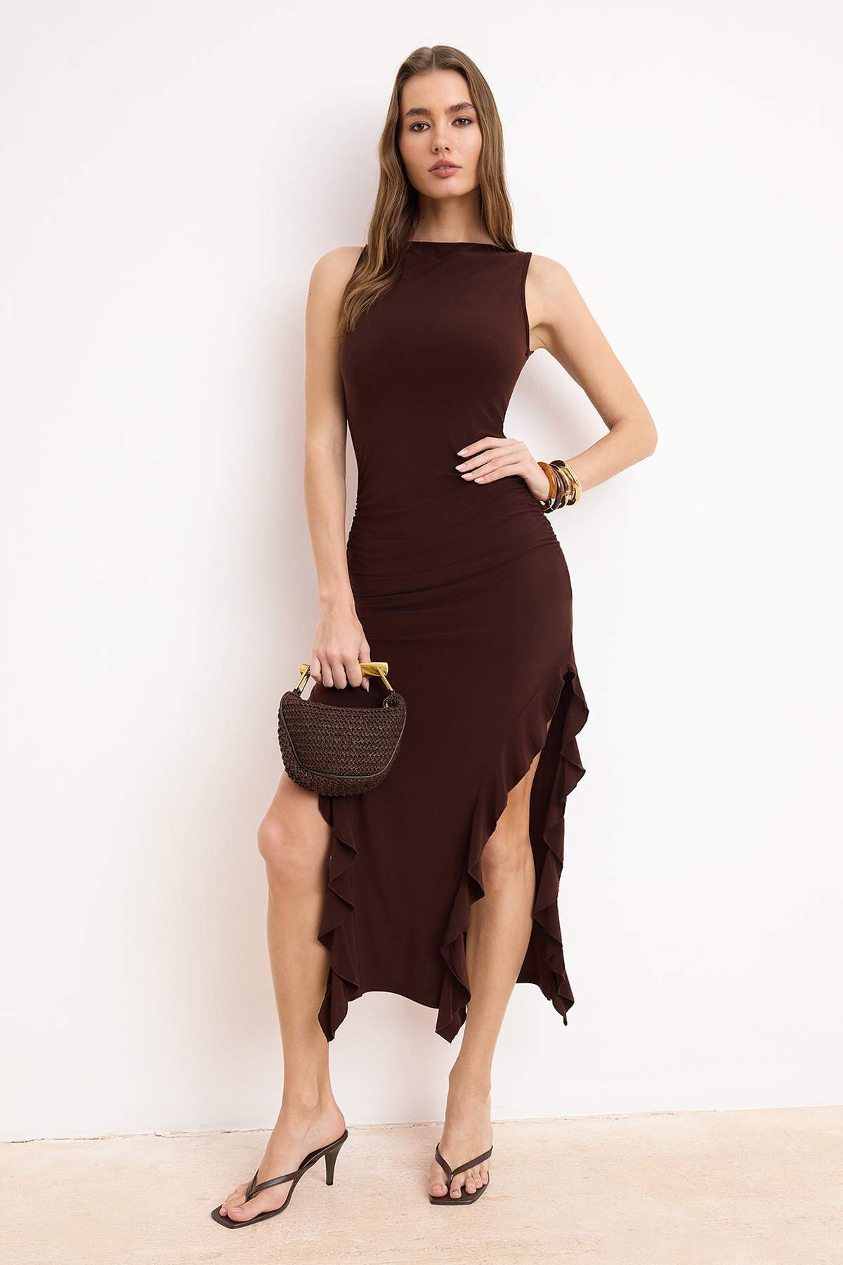 Bodi TWOSS24EL00688 - braon