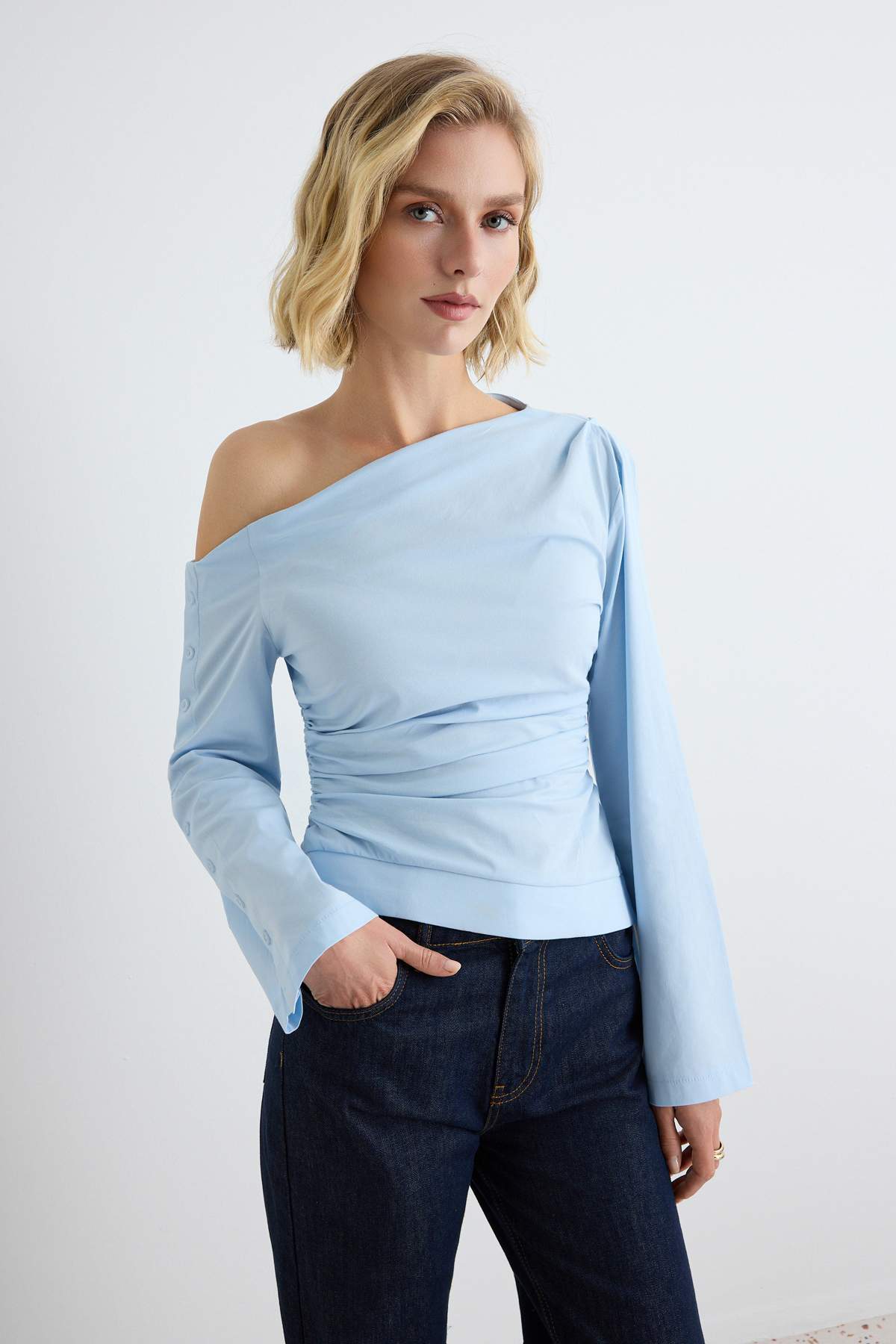 Bluze TWOAW27BZ00059 - plava