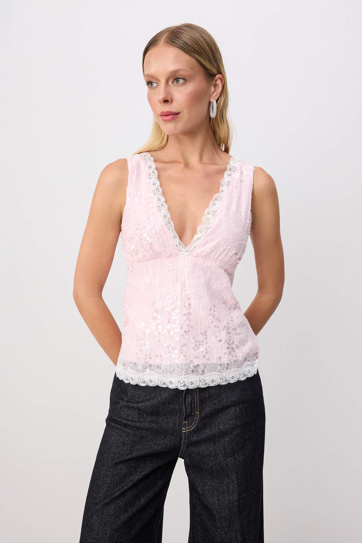 Bluze TPRSS26BZ00099 - krem