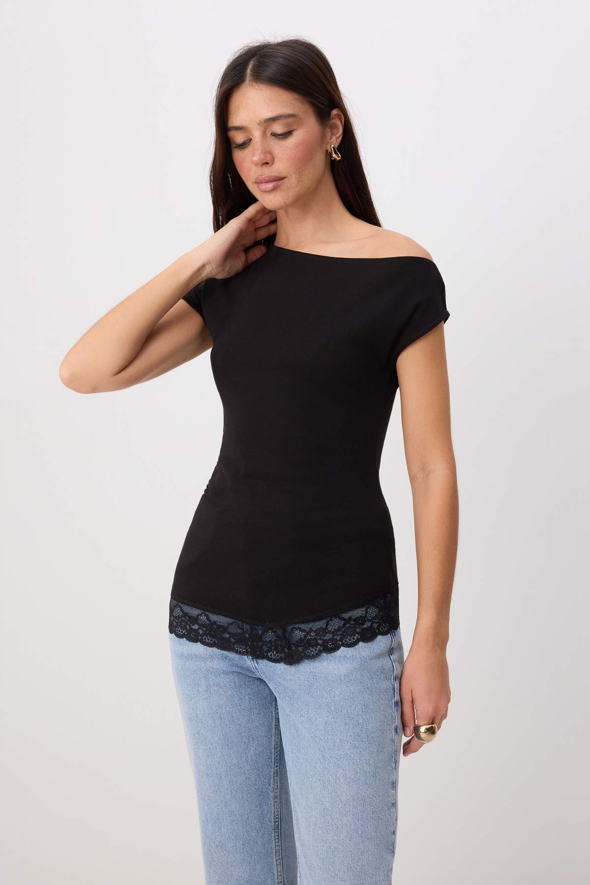 Bluze TWOSS26BZ00923 - crna