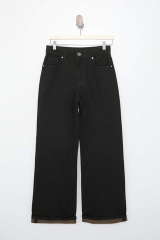 Farmerke TWOSS26JE00083 - crna