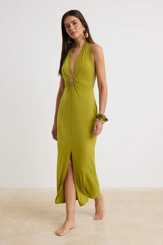 Haljine TBESS25EL00095 - zelena