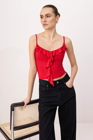 Bluze TWOSS25BZ00601 - crvena