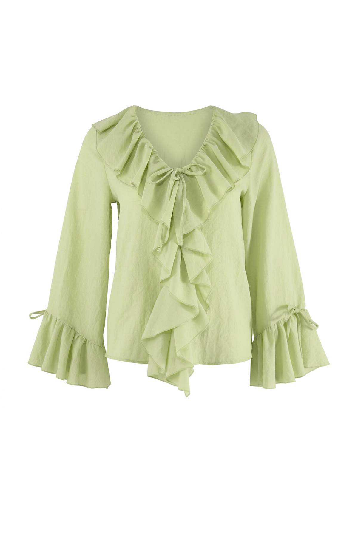 Bluze TWOAW26BZ00290 - zelena
