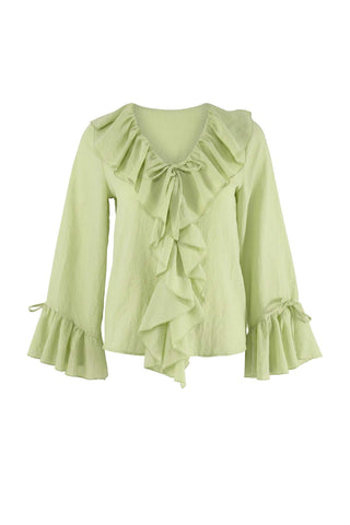 Bluze TWOAW26BZ00290 - zelena