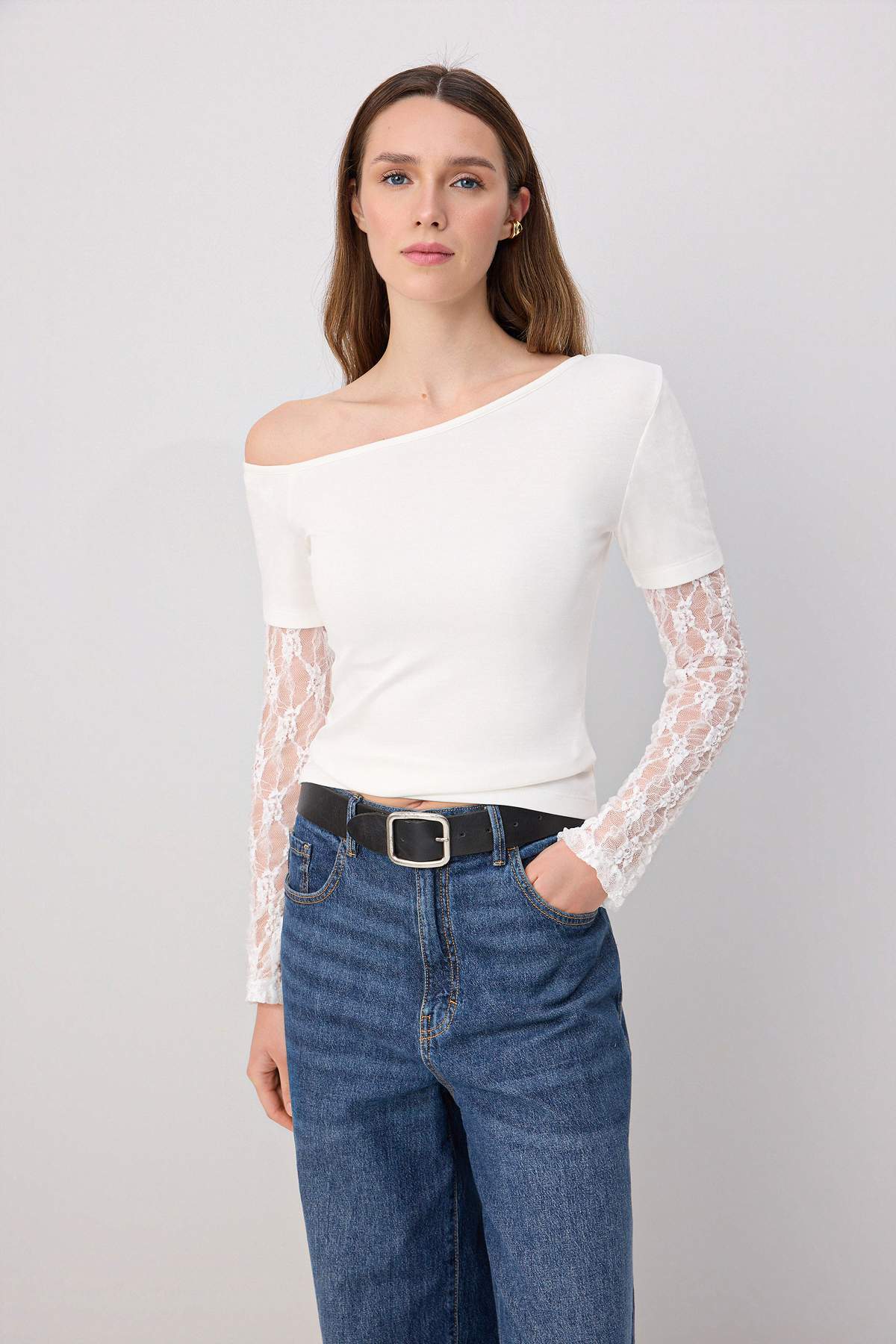 Bluze TWOSS26BZ01008 - ekru