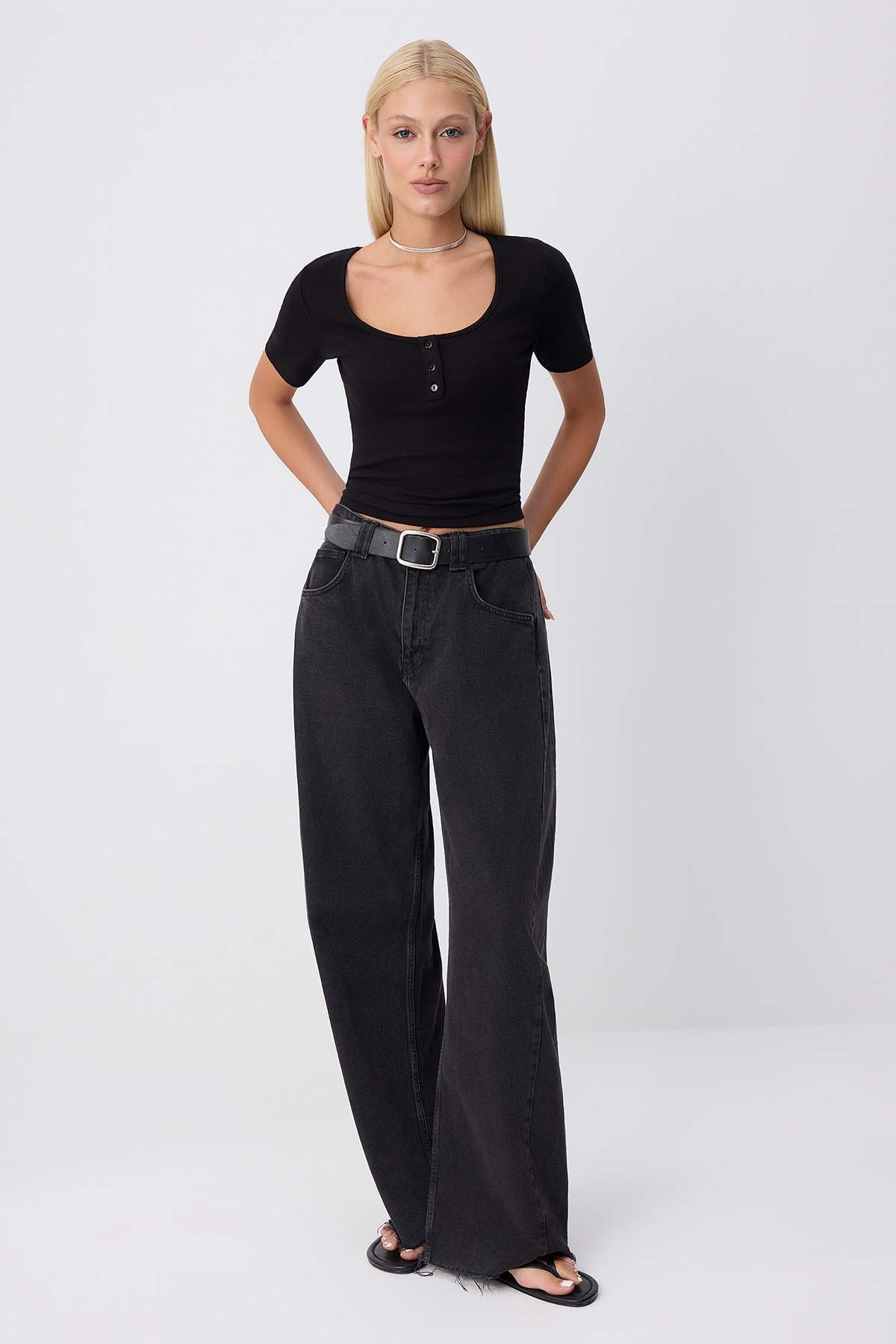 Bluze TWOSS26BZ00941 - crna