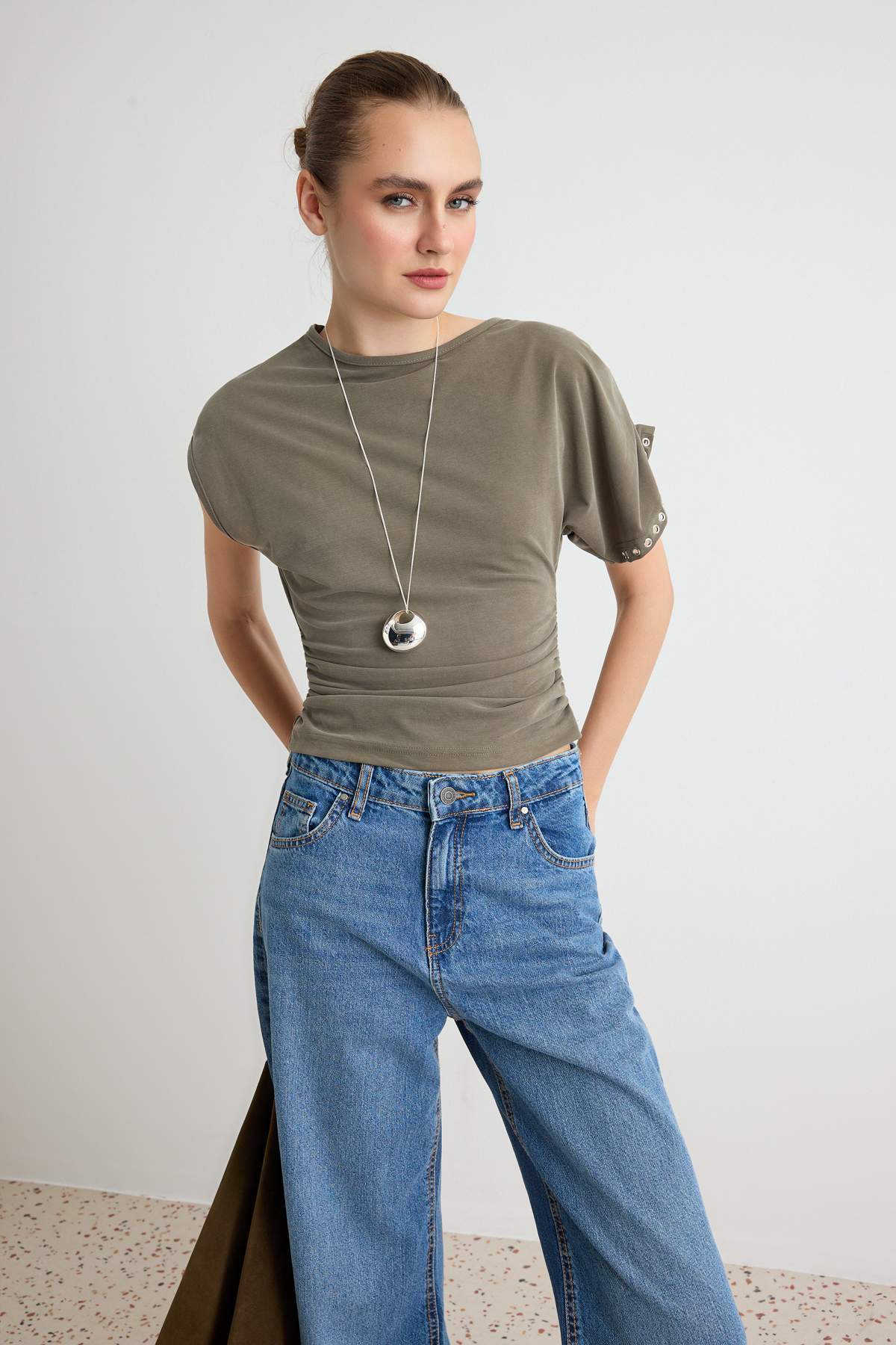 Bluze TWOAW27BZ00084 - khaki