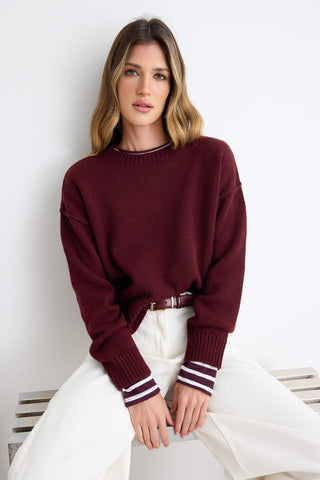 Džemper TWOAW27KZ00120 - bordo