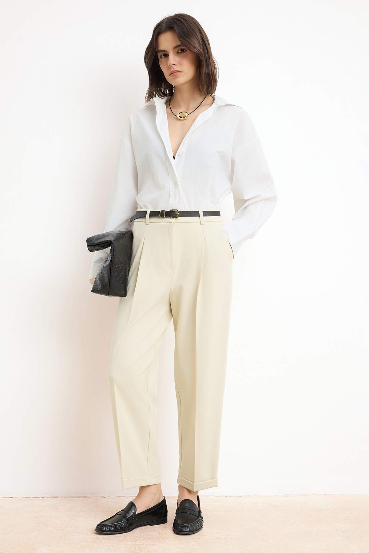 Pantalone TWOSS26PL00058 - bež [djesi-src-dfd8675b93e64e52f825467f055d3c3247004a89a8aa14d52574ab92bbad8c87]