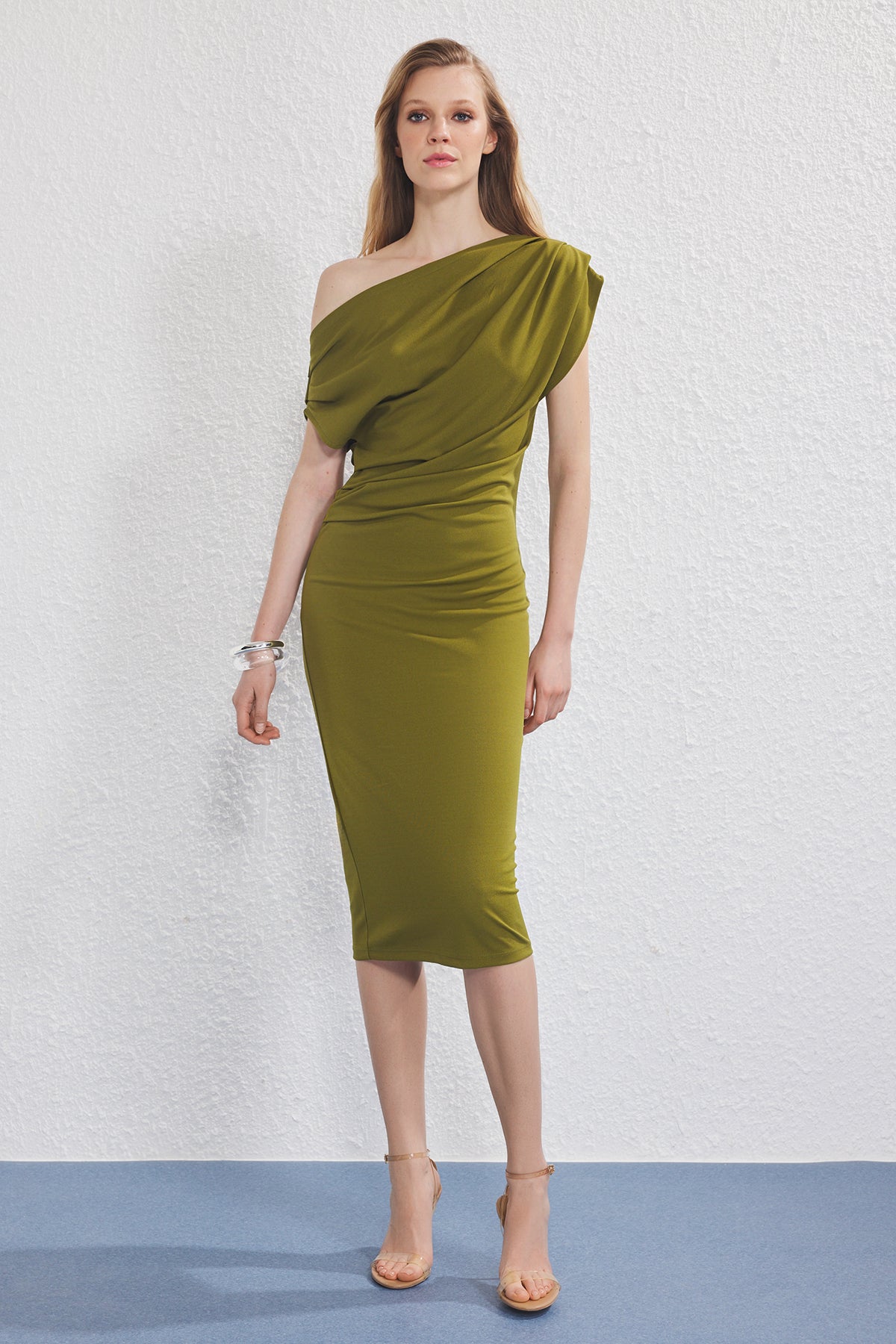 Haljine TWOSS25EL00780 - zelena