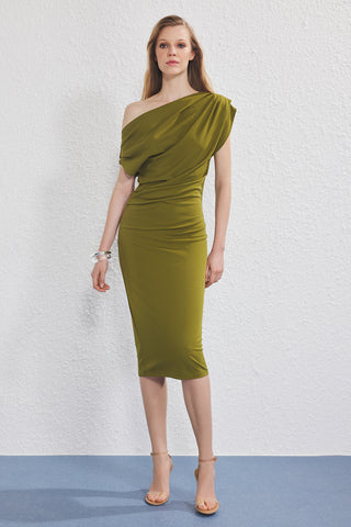 Haljine TWOSS25EL00780 - zelena
