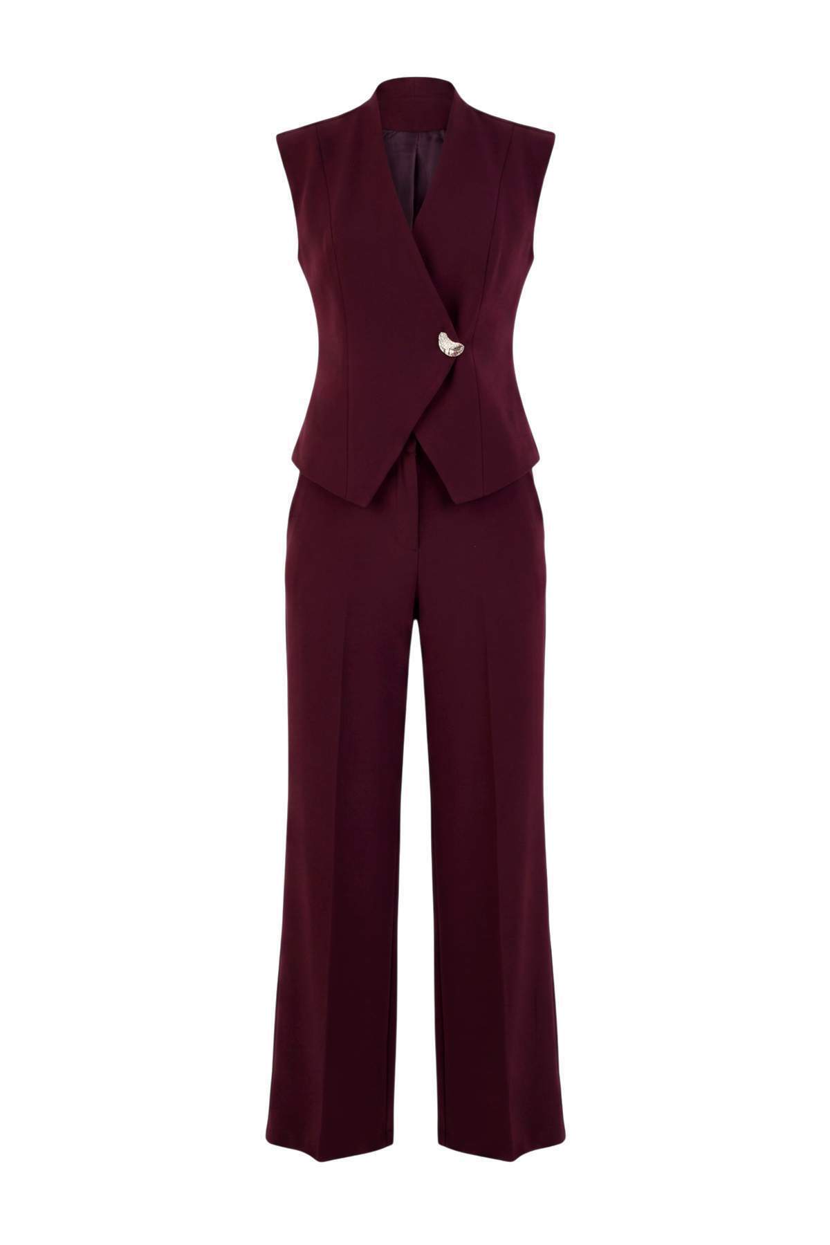 Pantalone TWOAW27AU00113 - šljive
