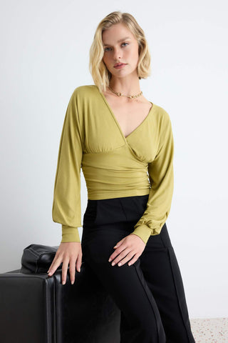 Bluze TWOAW27BZ00168 - zelena