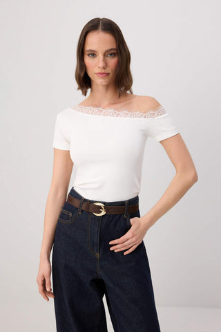 Bluze TWOSS26BZ00914 - ekru
