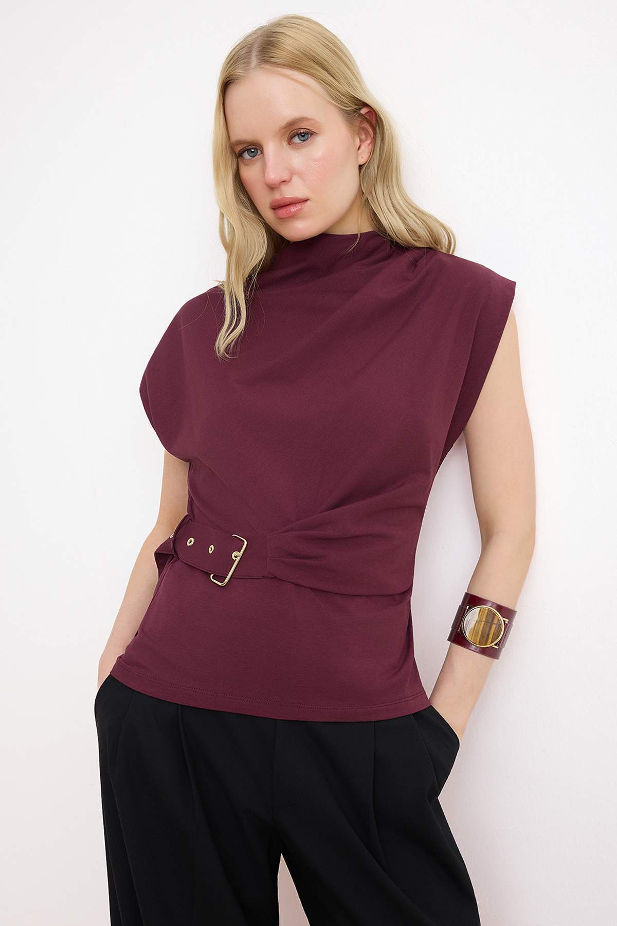 Bluze TWOSS26BZ00145 - braon