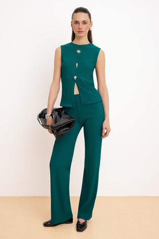 Pantalone TWOAW26AU00083 - zelena